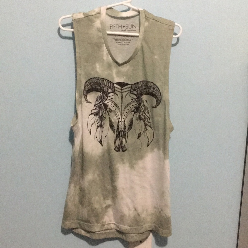Scull tank top